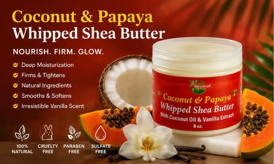 Coconut & Papaya Whipped Shea Butter