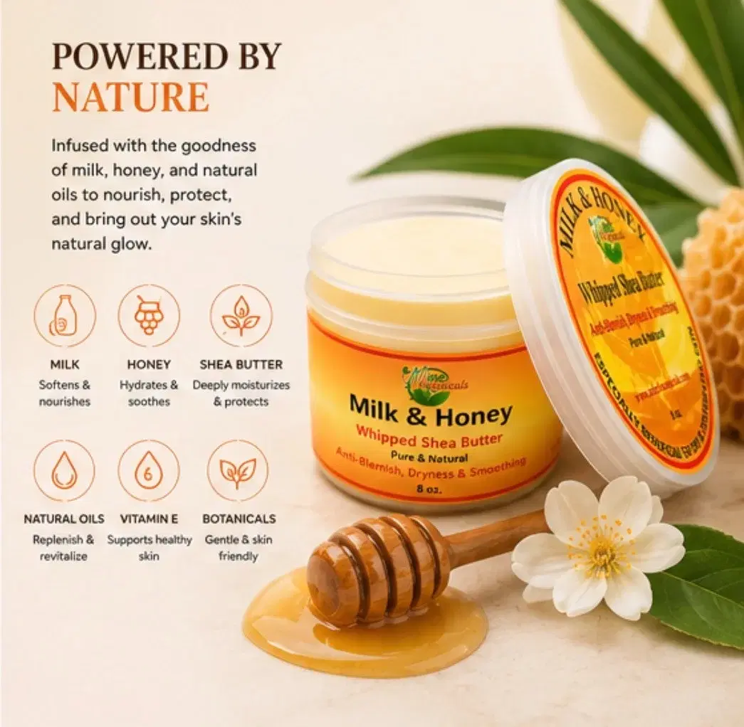 Milk & Honey Whipped Shea Butter