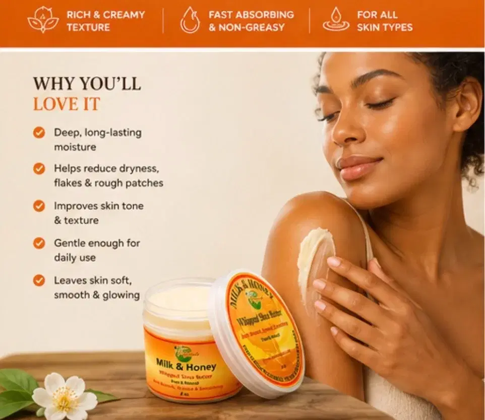 Milk & Honey Whipped Shea Butter