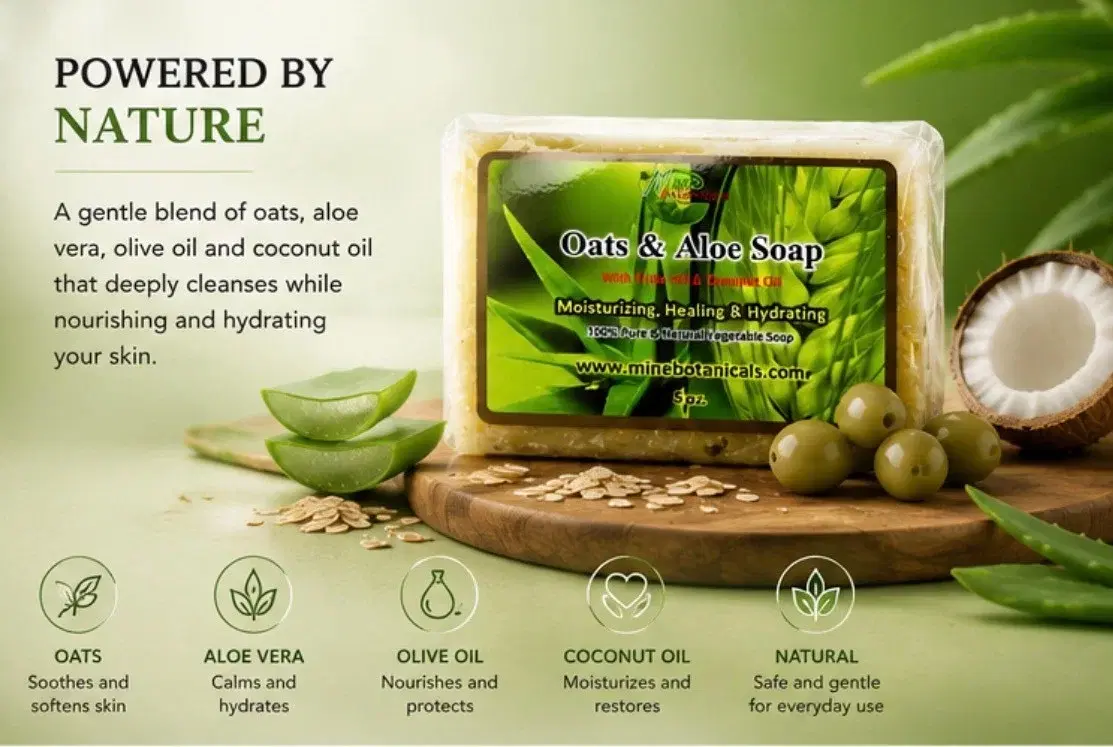 Oats & Aloe Soap