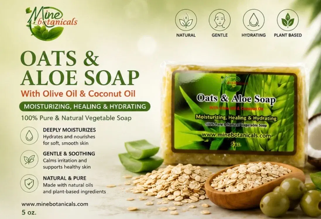 Oats & Aloe Soap