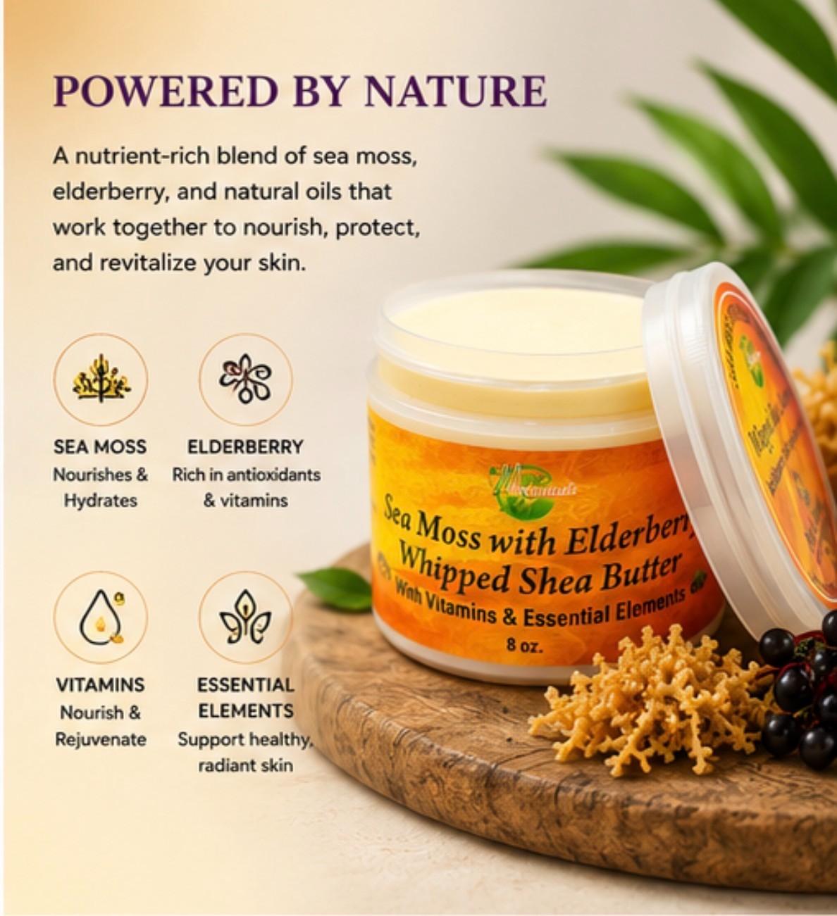 Sea Moss with Elderberry Shea Butter